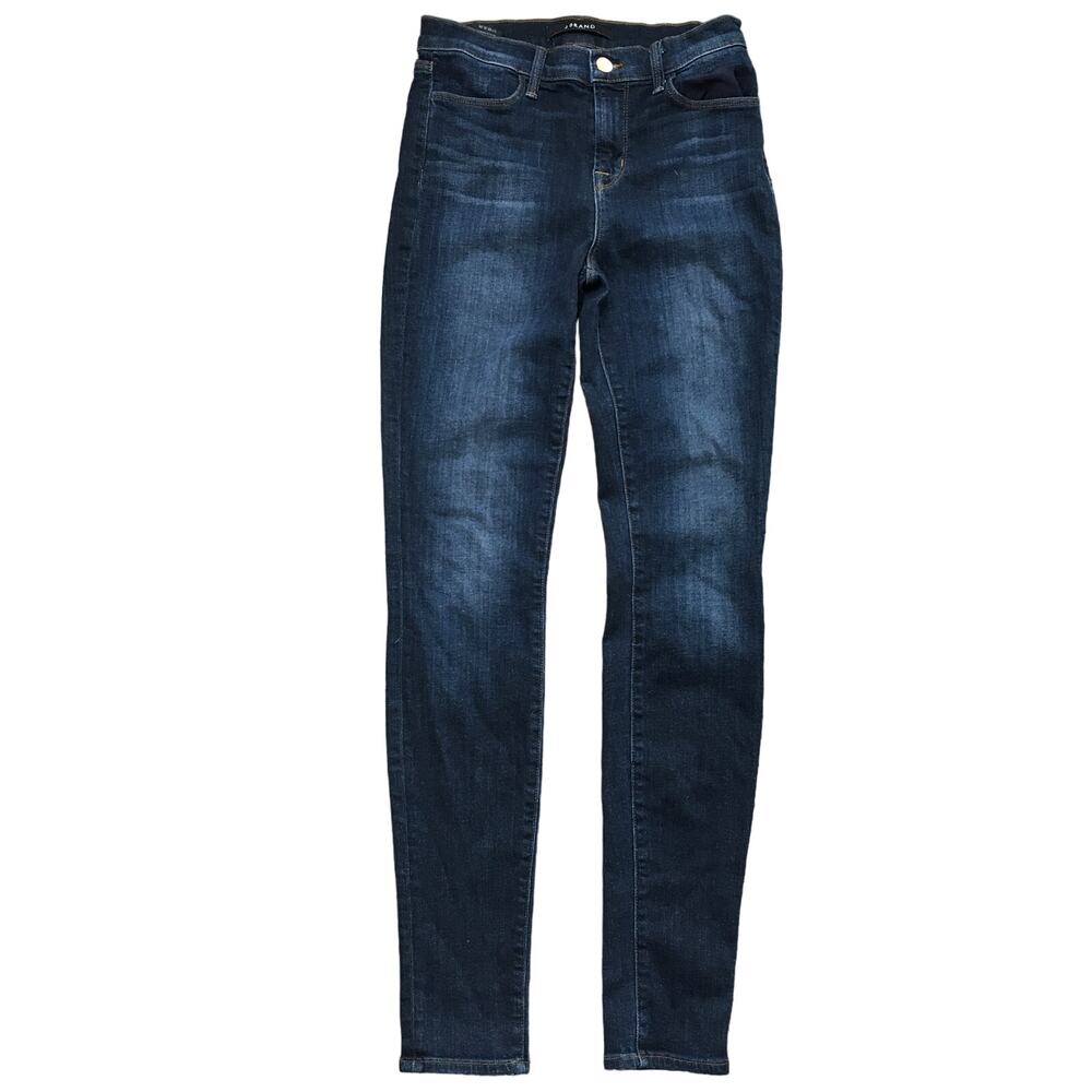 J. Brand Maria Oblivion Womens Dark Wash Skinny Denim Jeans Cotton Stretch 26